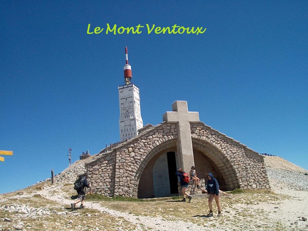 Bed and Breakfast Le Nid Au Pied Du Mont Ventoux Malaucène Exterior foto